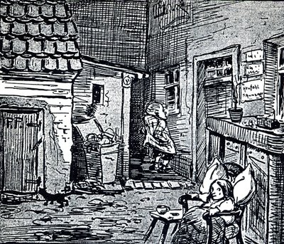 Mutta，jib和另一个Blumtoppe一起出去，Lieschen在6月份坐在那里！ 作者 海因里希·齐勒